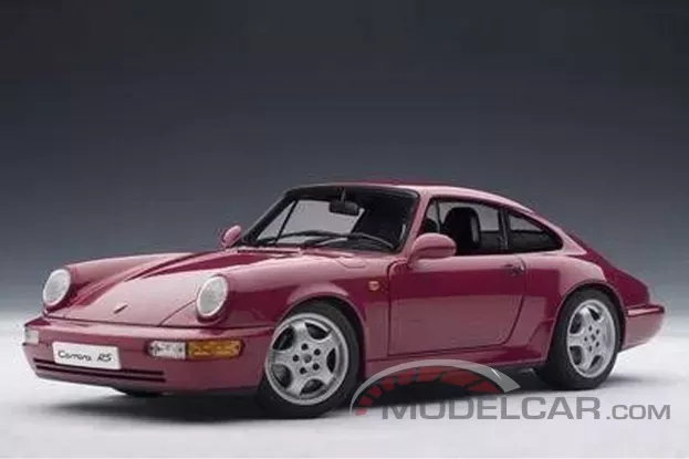 AUTOart Porsche 911 Carrera RS 964 1992 Rubystone Red 1:18 77893