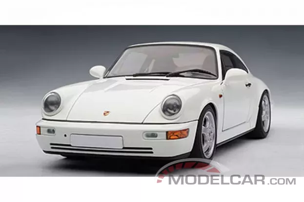 AUTOart Porsche 911 Carrera RS 964 1992 White 1:18 77894
