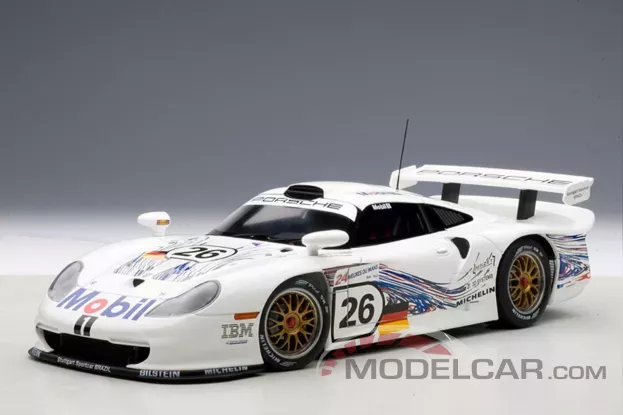 AUTOart Porsche 911 GT1 24Hrs Le Mans 1997 26 1:18 89773