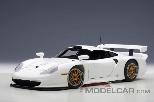 Autoart Porsche 911 GT1 Wit