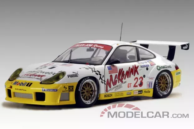 AUTOart Porsche 911 GT3R 2003 Sebring 12HRS Alex Job Racing 23 GT Class Winner 1:18 80373