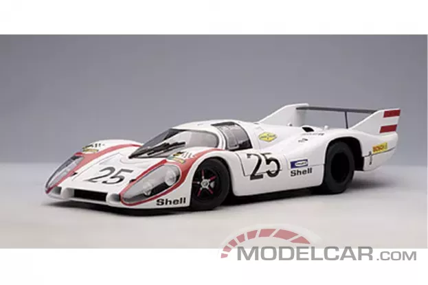 AUTOart Porsche 917 Long Tail 1970 24 HRS Le Mans Vic Elford 25 1:18 87082
