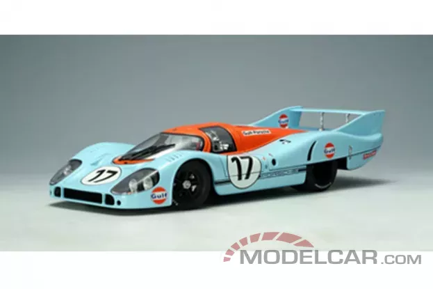AUTOart Porsche 917 Long Tail Le Mans J.Siffert D.Bell 17 1:18 87170