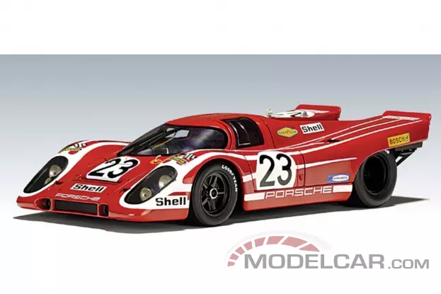 AUTOart Porsche 917K 1970 Le Mans Winner H.Herrmann R.Attwood 23 1:18 80032