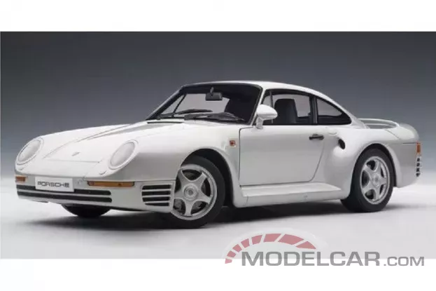 AUTOart Porsche 959 1986 Silver 1:18 78081