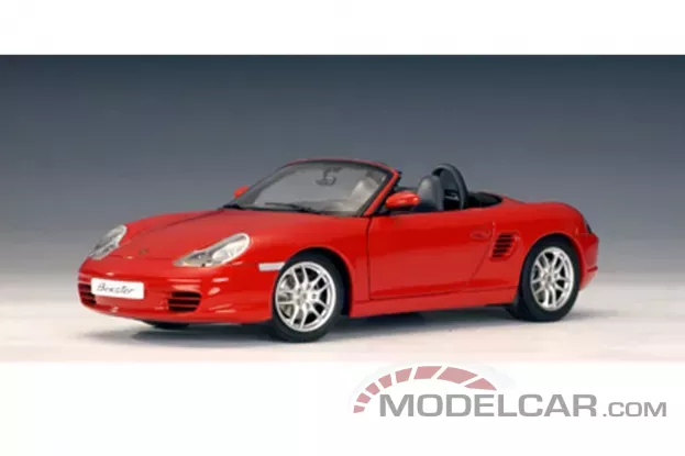 AUTOart Porsche Boxster 986 Cabriolet Facelift Indisch Red 1:18 77871