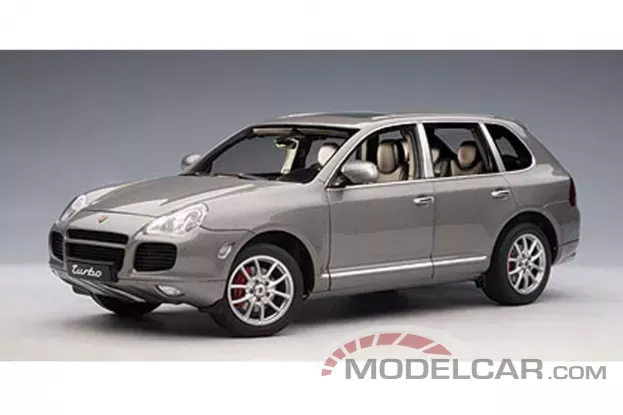 AUTOart Porsche Cayenne Turbo Grey Metallic 1:18 78061