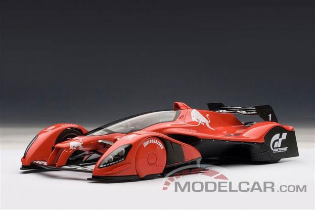 Autoart Red Bull X2010 أحمر