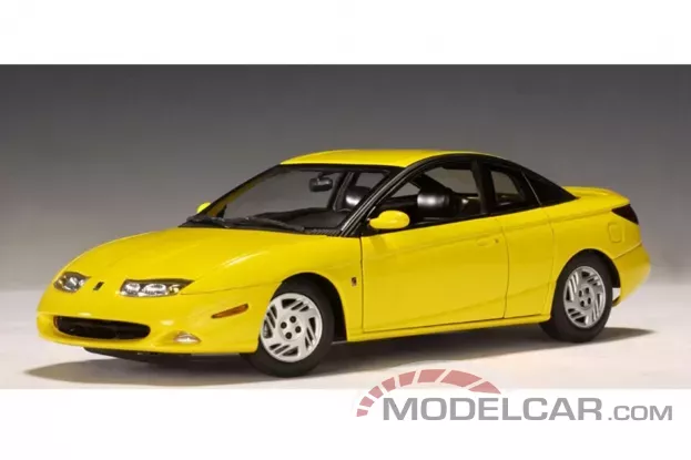 AUTOart Saturn 3 door Coupe 2001 Yellow 1:18 71412