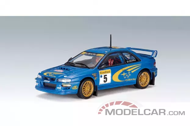 AUTOart Subaru Impreza WRC 1999 R.Burns R.Reid 5 Rally Monte Carlo 1:43 69991