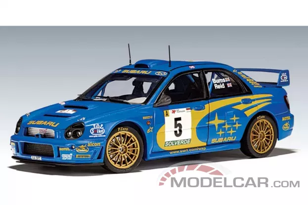 AUTOart Subaru Impreza WRC 2001 R. Burns R.Reid 5 1:18 80191