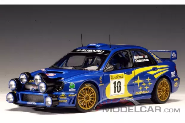 AUTOart Subaru Impreza WRC 2002 T. Makinen K. Lindstrom 10 1:18 80294