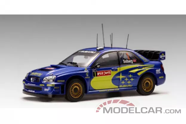 AUTOart Subaru Impreza WRC 2004 P.Solberg P. Mills 1 1:18 80492