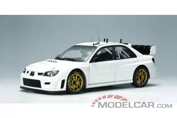 AUTOart Subaru Impreza WRC 2006 Plain Body Version White 1:18 80692