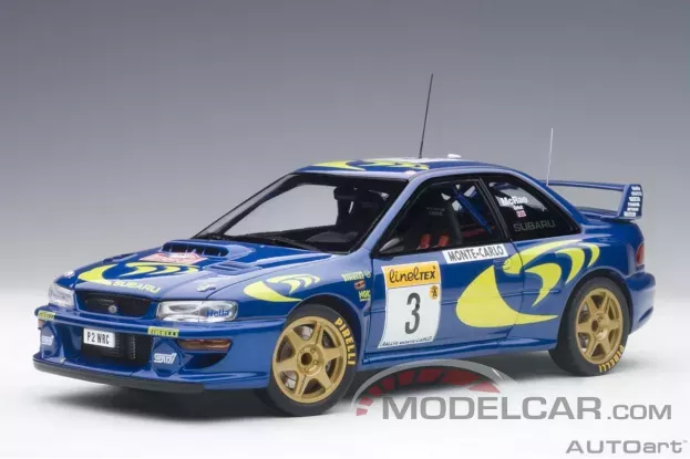 AUTOart Subaru Impreza WRC Rally of Monte Carlo 1997 3 C.McRae N.Grist 1:18 89790