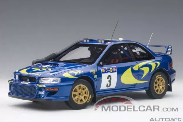 AUTOart Subaru Impreza WRC Rally of Safari 1997 3 C.McRae N.Grist 1:18 89792