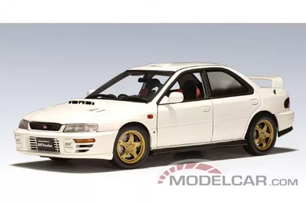 AUTOart Subaru Impreza WRX 4 door White 1:18 78621