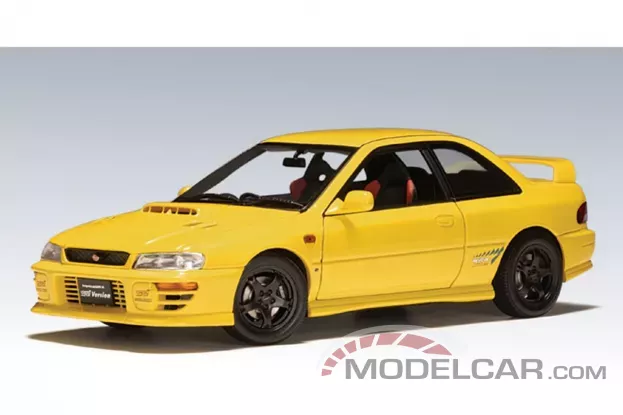 AUTOart Subaru Impreza WRX STI Type R yellow 1:18 78611