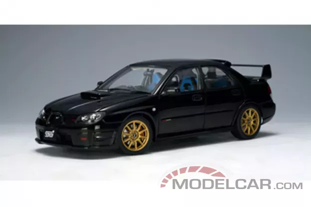 AUTOart Subaru Impreza WRX Sti 2006 Black 1:18 78683