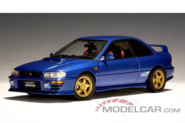 AUTOart Subaru Impreza WRX Type R Blue 1:18 78612