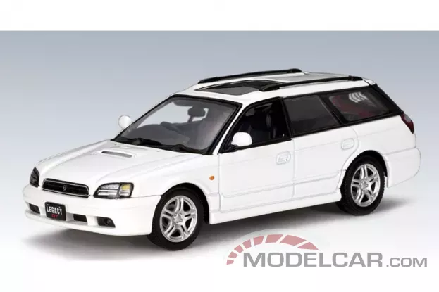 AUTOart Subaru Legacy GTB 1999 White 1:43 58622