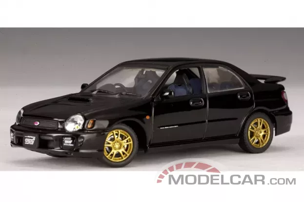 AUTOart Subaru New Age Impreza WRX Sti 2001 Black 1:43 58643