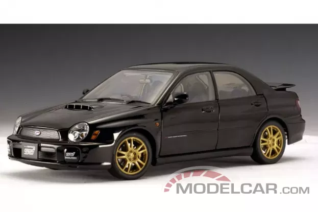 AUTOart Subaru New Age Impreza WRX Sti 2001 Black 1:18 78644