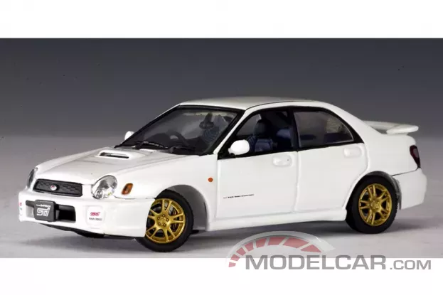 AUTOart Subaru New Age Impreza WRX Sti 2001 White 1:43 58641