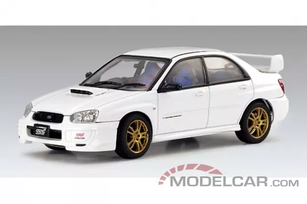 AUTOart Subaru New Age Impreza WRX Sti 2003 White 1:43 58672