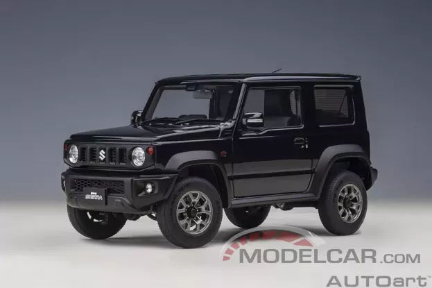 AUTOart Suzuki Jimny Sierra JB74 Bluish Black Pearl 1:18 78508