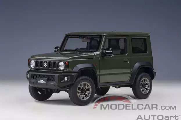 AUTOart Suzuki Jimny Sierra JB74 Jungle Green 1:18 78509