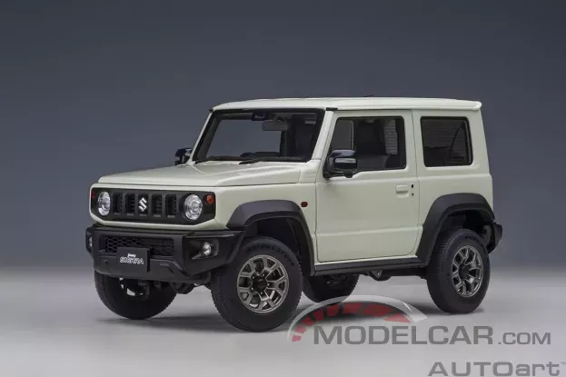 AUTOart Suzuki Jimny Sierra JB74 Pure White Pearl 1:18 78511