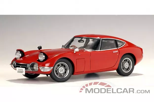 AUTOart Toyota 2000GT Coupe Red 1:18 78741