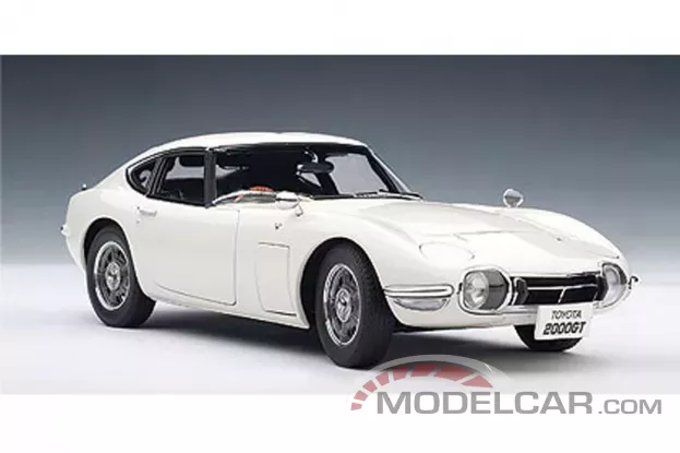 AUTOart Toyota 2000GT Coupe White 1:18 78747