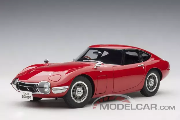AUTOart Toyota 2000GT Red 1:18 78751