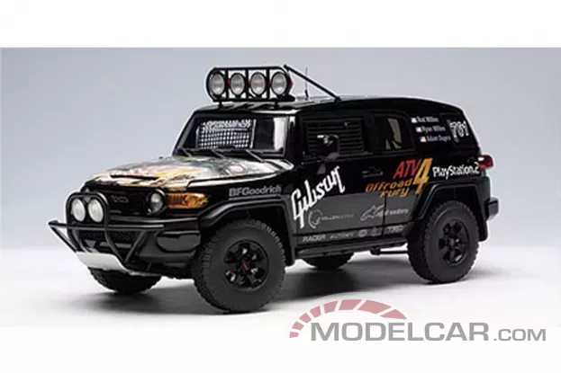 AUTOart Toyota Baja FJ Cruiser black 1:18 80716