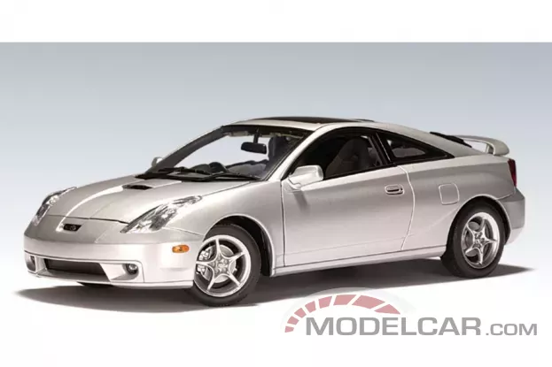 AUTOart Toyota Celica GTS T230 2002 RHD Silver 1:18 78726