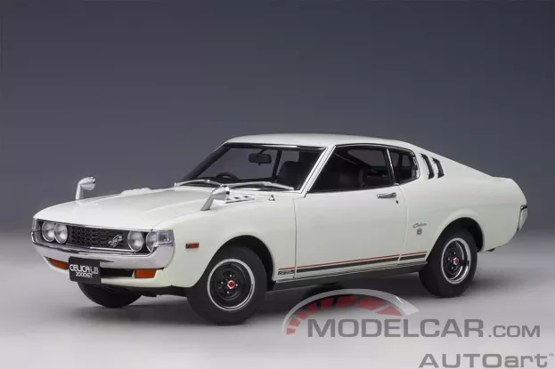 AUTOart Toyota Celica Liftback 2000GT RA25 1973 White 1:18 78766
