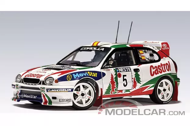 AUTOart Toyota Corolla WRC E11 1998 C.Sainz L.Moya 05 1:18 80022