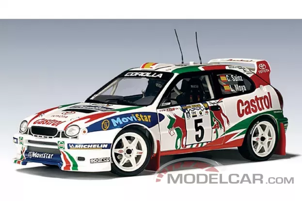 AUTOart Toyota Corolla WRC E11 1998 C.Sainz L.Moya 05 1:18 80026