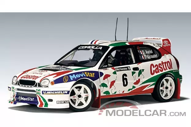 AUTOart Toyota Corolla WRC E11 1998 D.Auriol D.Giraudet 06 1:18 80023