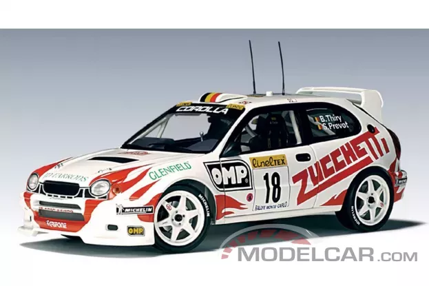 AUTOart Toyota Corolla WRC E11 2000 S.Prevot B.Thiry 18 1:18 80081