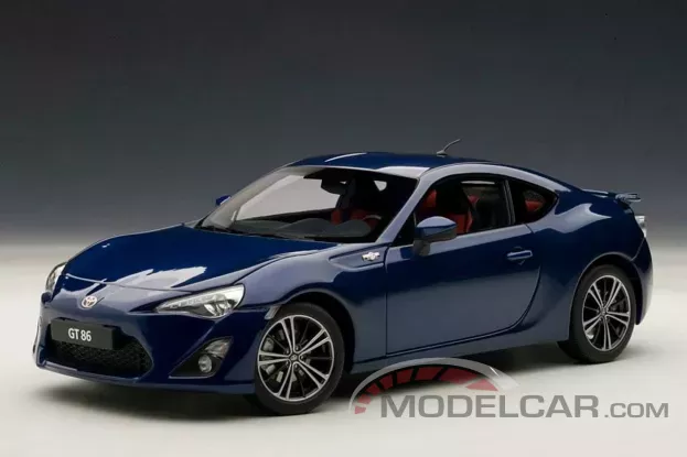 AUTOart Toyota GT86 European Version LHD Blue Silica 1:18 78775