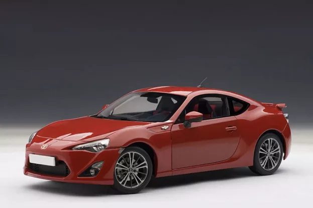 AUTOart Toyota GT86 European Version LHD Red 1:18 78774