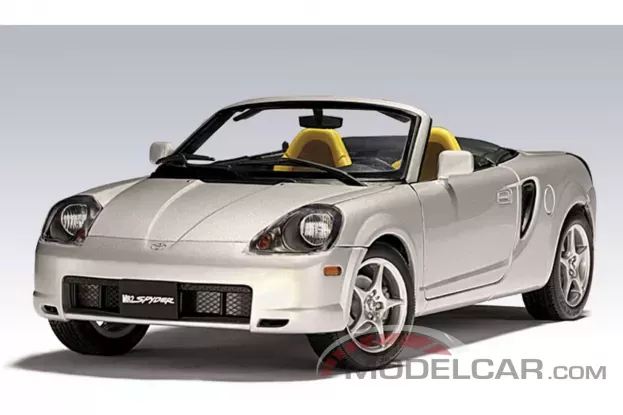 AUTOart Toyota MR2-Spyder W30 2000 LHD Silver 1:18 78712