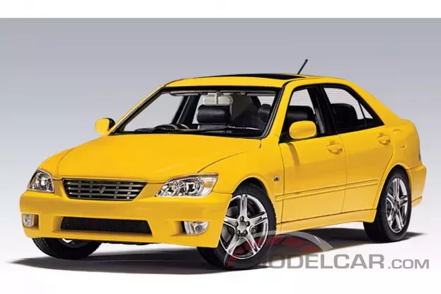 AUTOart Toyota RS200 Altezza 2000 RHD Yellow 1:18 78707