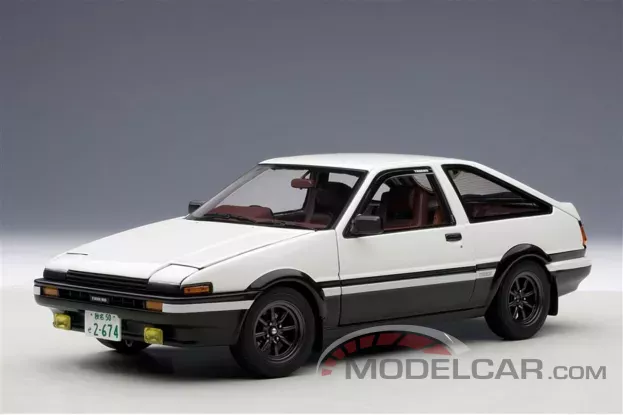 AUTOart Toyota Sprinter Trueno AE86 Initial D Comic Version White 1:18 78794
