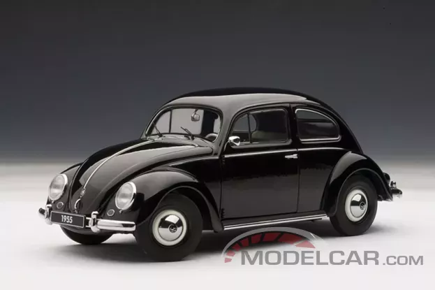 AUTOart Volkswagen Beetle Kafer Limousine Black 1:18 79776