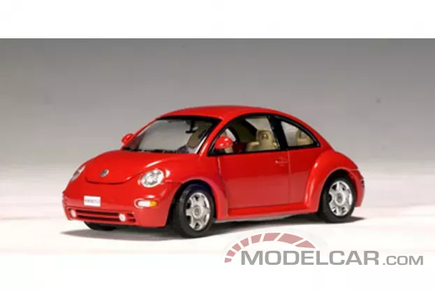 AUTOart Volkswagen New Beetle 1999 Red 1:43 59734