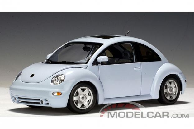 Autoart Volkswagen New Beetle أزرق